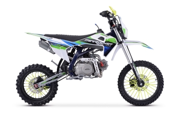 DirtBike MRM Dorado Enduro mit Licht DT125 4T 17/14 4 Gang Schaltgetriebe